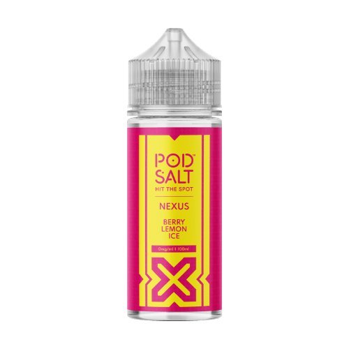 Pod Salt Nexus Shortfill 100ml E - Liquids - Berry Lemon Ice - vapeukwholesale