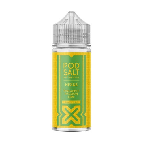 Pod Salt Nexus Shortfill 100ml E - Liquids - Pineapple Passion Lime - vapeukwholesale