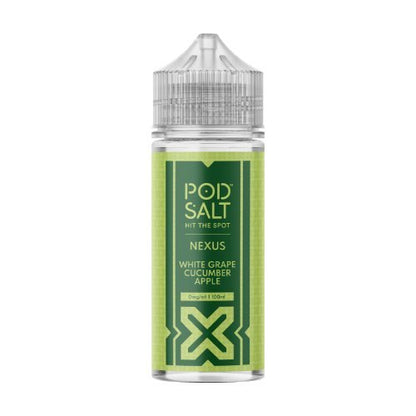 Pod Salt Nexus Shortfill 100ml E - Liquids - White Grape Cucumber - vapeukwholesale