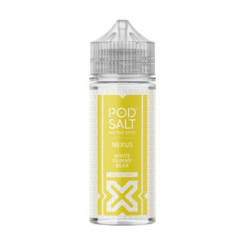 Pod Salt Nexus Shortfill 100ml E - Liquids - White Gummy Bear - vapeukwholesale