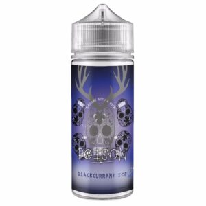 Poison 100ml E-Liquid-Blackcurrant Ice-vapeukwholesale