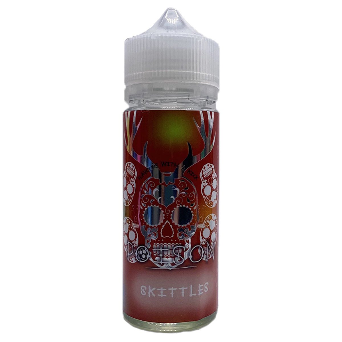 Poison 100ml E-Liquid-Skittles-vapeukwholesale