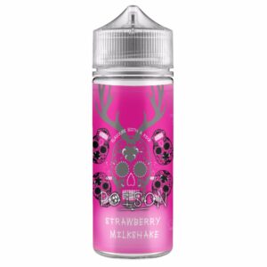 Poison 100ml E-Liquid-Strawberry Milkshake-vapeukwholesale