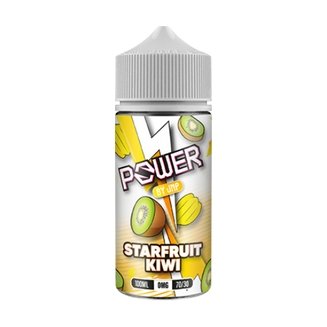 Power By JNP E-liquids 100ml Shortfill-Starfruit Kiwi-vapeukwholesale