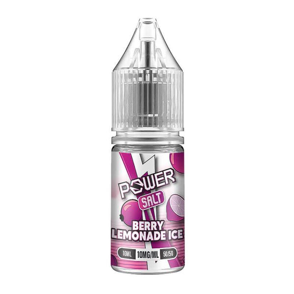 Power by JNP Nic Salts 10ml E-liquids - Pack of 10-Berry Lemonade Ice-vapeukwholesale