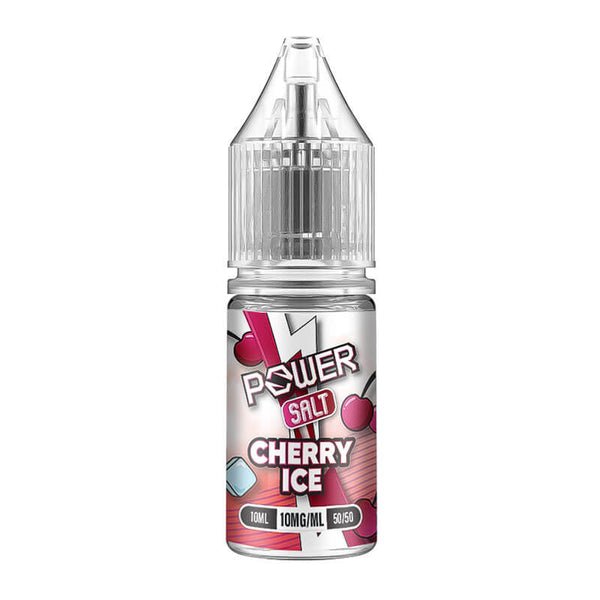 Power by JNP Nic Salts 10ml E-liquids - Pack of 10-Cherry Ice-vapeukwholesale