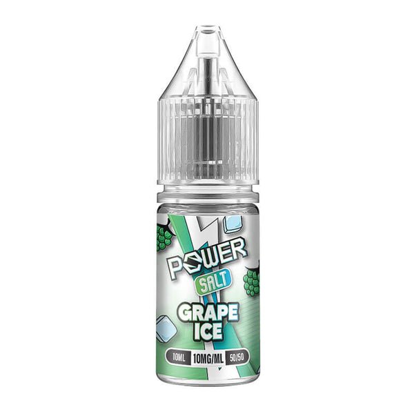 Power by JNP Nic Salts 10ml E-liquids - Pack of 10-Grape Ice-vapeukwholesale