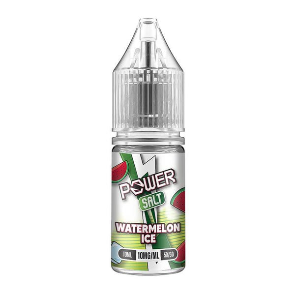 Power by JNP Nic Salts 10ml E-liquids - Pack of 10-Watermelon Ice-vapeukwholesale