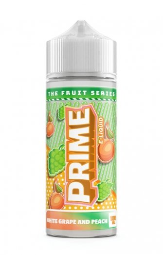 Prime 100ml Shortfill-White Grape and Peach-vapeukwholesale