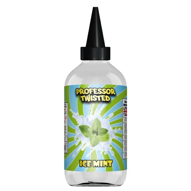 Professor Twist 200ml Shortfill-Ice Mint-vapeukwholesale