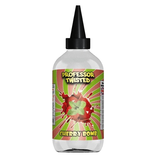 Professor Twist 200ml Shortfill-Cherry Bomb-vapeukwholesale