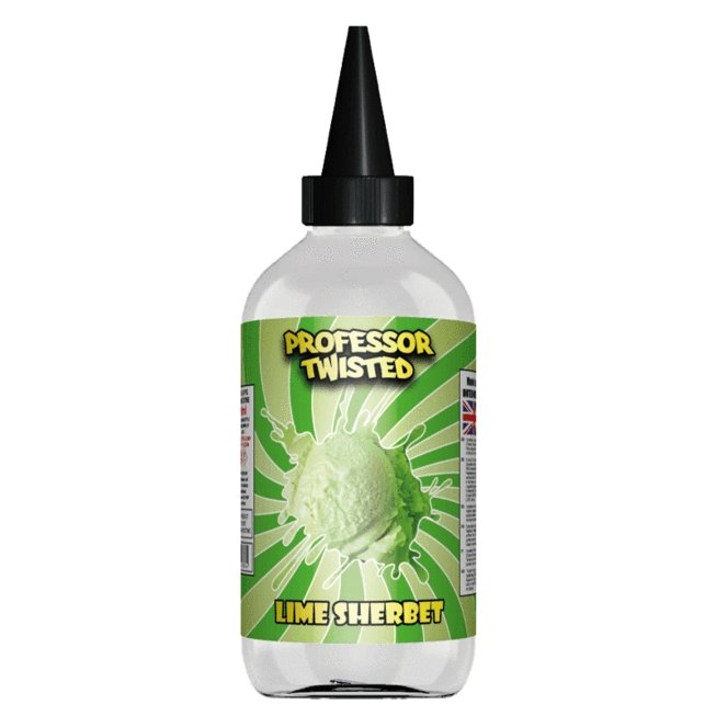 Professor Twist 200ml Shortfill-Lime Sherbet-vapeukwholesale