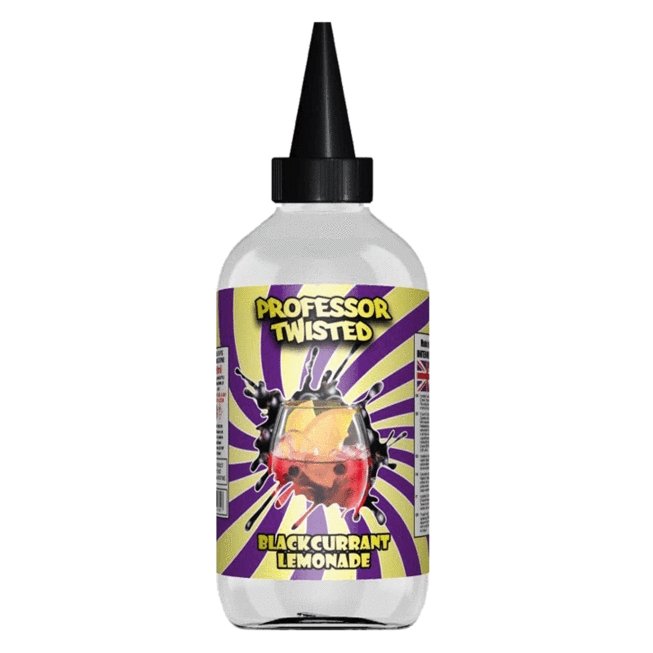 Professor Twist 200ml Shortfill-Blackcurrant Lemonade-vapeukwholesale