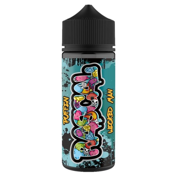 Puffin Rascal 100ml Shortfill-Wicked Man-vapeukwholesale