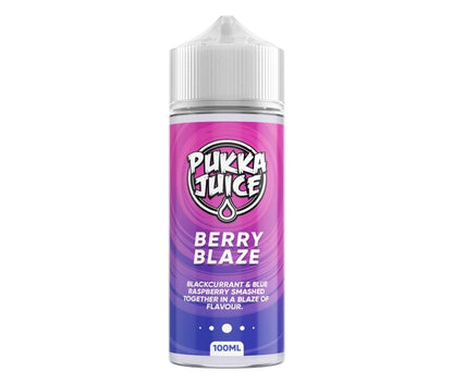 Pukka Juice 100ml Shortfill E-liquids-Berry Blaze-vapeukwholesale