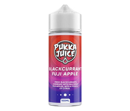 Pukka Juice 100ml Shortfill E-liquids-Blackcurrant Fuji Apple-vapeukwholesale