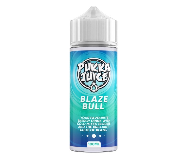 Pukka Juice 100ml Shortfill E-liquids-Blaze Bull-vapeukwholesale