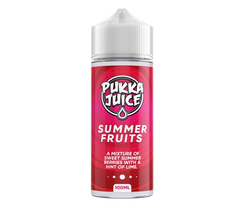 Pukka Juice 100ml Shortfill E-liquids-Summer Fruits-vapeukwholesale