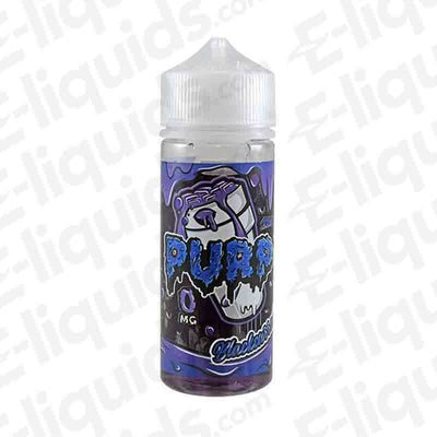 Purp E liquid -100ML Shortfill-Blackcurrant-vapeukwholesale