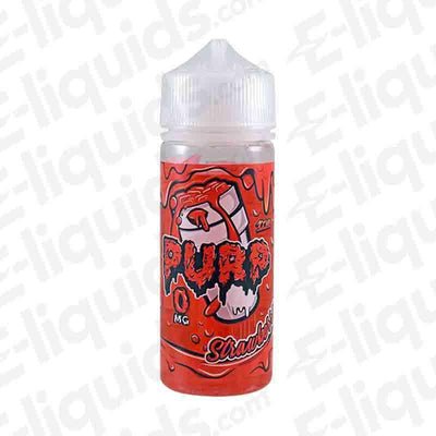 Purp E liquid -100ML Shortfill-Strawberry-vapeukwholesale