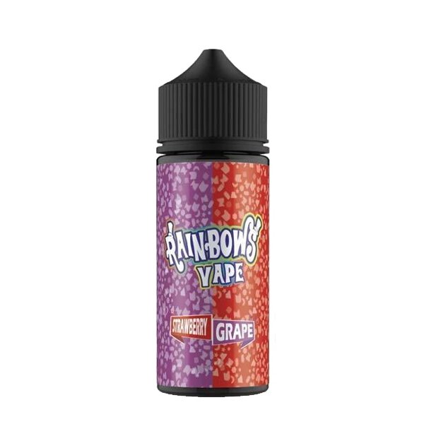 Rainbow Vape 100ml Shortfill-Strawberry Grape-vapeukwholesale