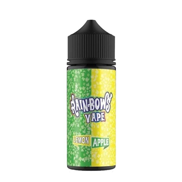 Rainbow Vape 100ml Shortfill-Lemon Apple-vapeukwholesale