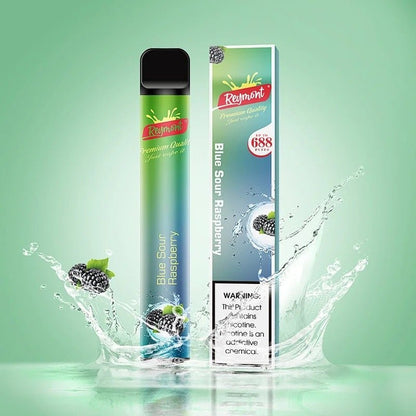 Reymont Disposable Vape 688 Puffs | 10 Pack | vapeukwholesale-Blue Sour Raspberry-vapeukwholesale