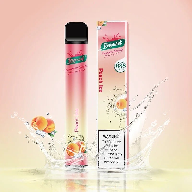 Reymont Disposable Vape 688 Puffs | 10 Pack | vapeukwholesale-Peach Ice-vapeukwholesale