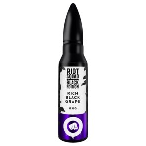 Riot Squad Black Edition Series 50ml Shortfill-Rich Black Grape-vapeukwholesale