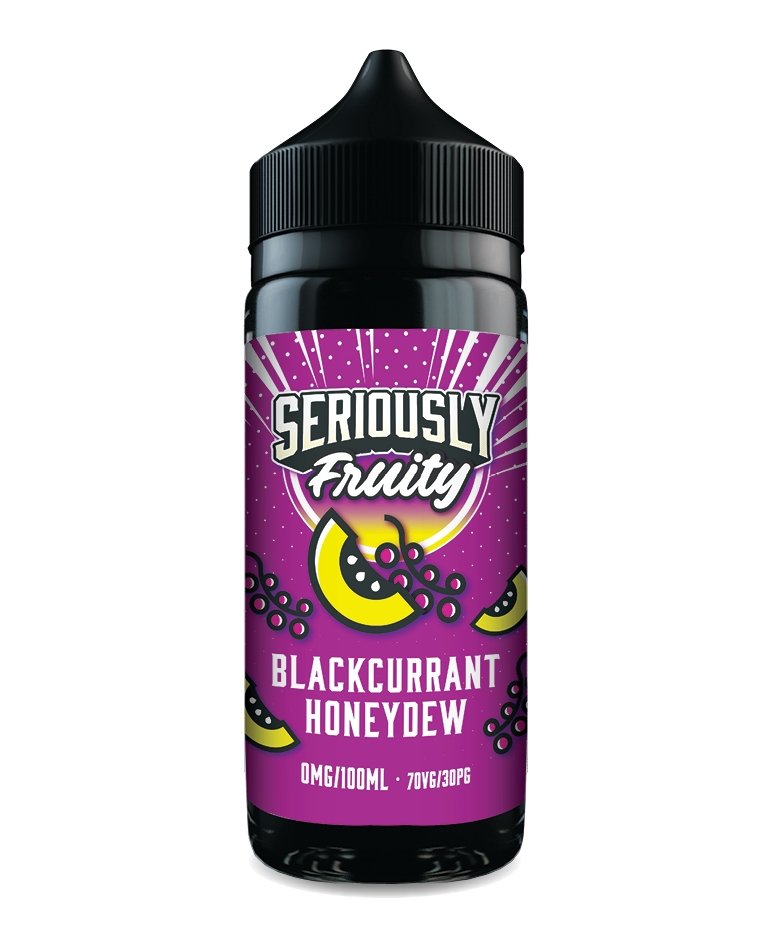 Seriously Fruity 100ml Shortfill-Blackcurrant Honeydew-vapeukwholesale