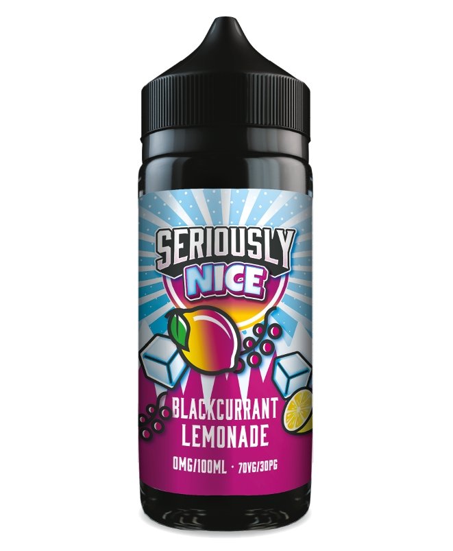 Seriously Nice 100ml Shortfill-Blackcurrant Lemonade-vapeukwholesale