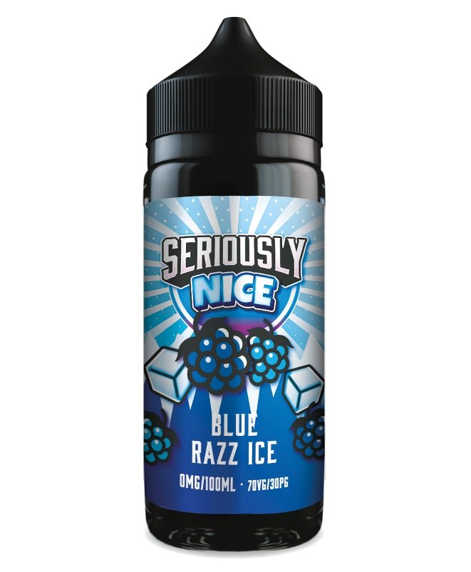 Seriously Nice 100ml Shortfill-Blue Razz Ice-vapeukwholesale