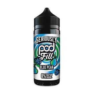 Seriously Pod Fill 100ml E-liquids-Blue Pear-vapeukwholesale