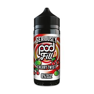 Seriously Pod Fill 100ml E-liquids-Cherry Twist-vapeukwholesale