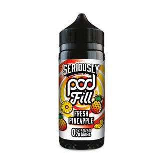 Seriously Pod Fill 100ml E-liquids-Fresh Pineapple-vapeukwholesale