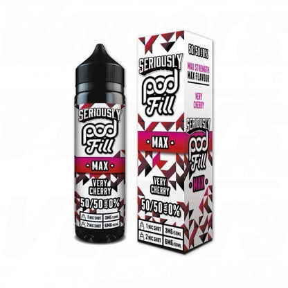 Seriously Pod Fill Max 50ml E - Liquid - Very Cherry - vapeukwholesale