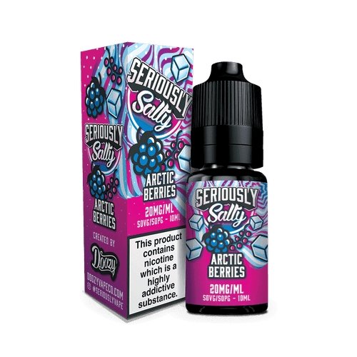 Seriously Salty 10ml Nic Salt (Pack of 10)-Arctic Berries-vapeukwholesale