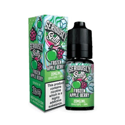 Seriously Salty 10ml Nic Salt (Pack of 10)-Frozen Apple Berry-vapeukwholesale