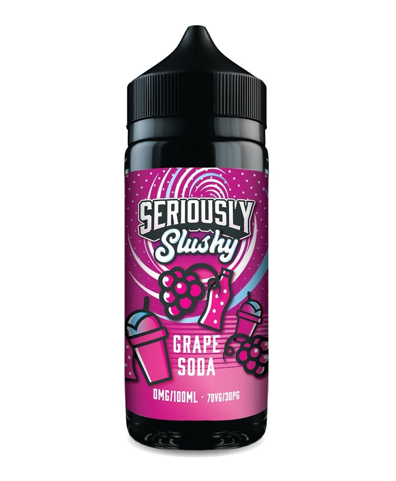 Seriously Slushly 100ml Shortfill-Grape Soda-vapeukwholesale