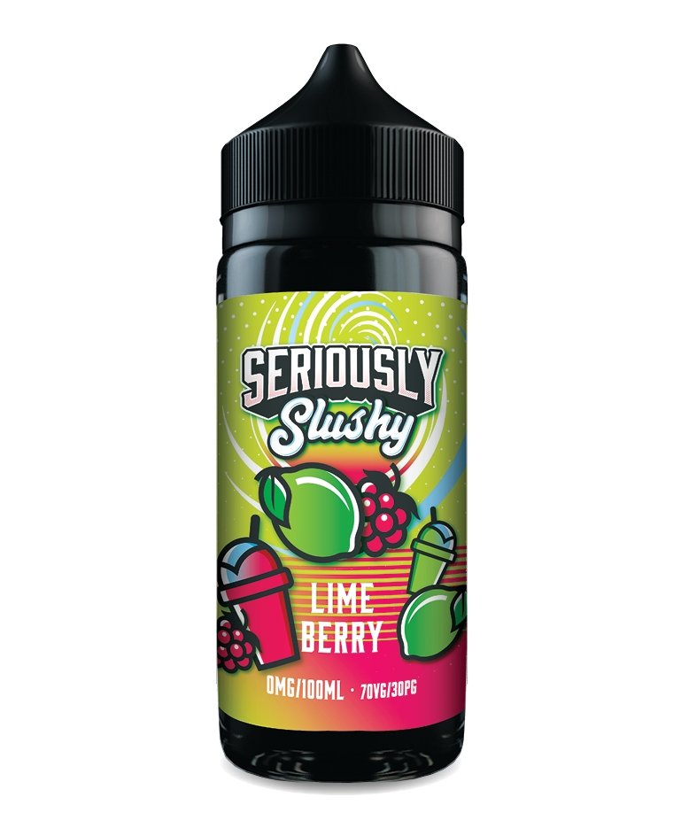 Seriously Slushly 100ml Shortfill-Lime Berries-vapeukwholesale