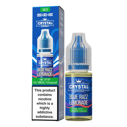 Ske Crystal Original Salts 10ml Nic Salts - Box of 10-Blue Razz Lemonade-vapeukwholesale