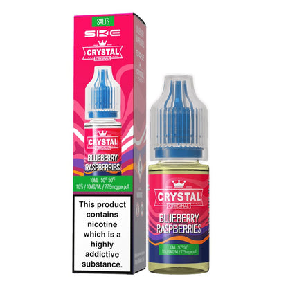 Ske Crystal Original Salts 10ml Nic Salts - Box of 10-Blueberry Rasberries-vapeukwholesale