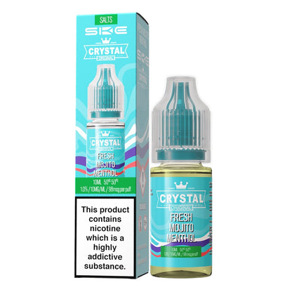 Ske Crystal Original Salts 10ml Nic Salts - Box of 10-Fresh Menthol Mojitio *New*-vapeukwholesale