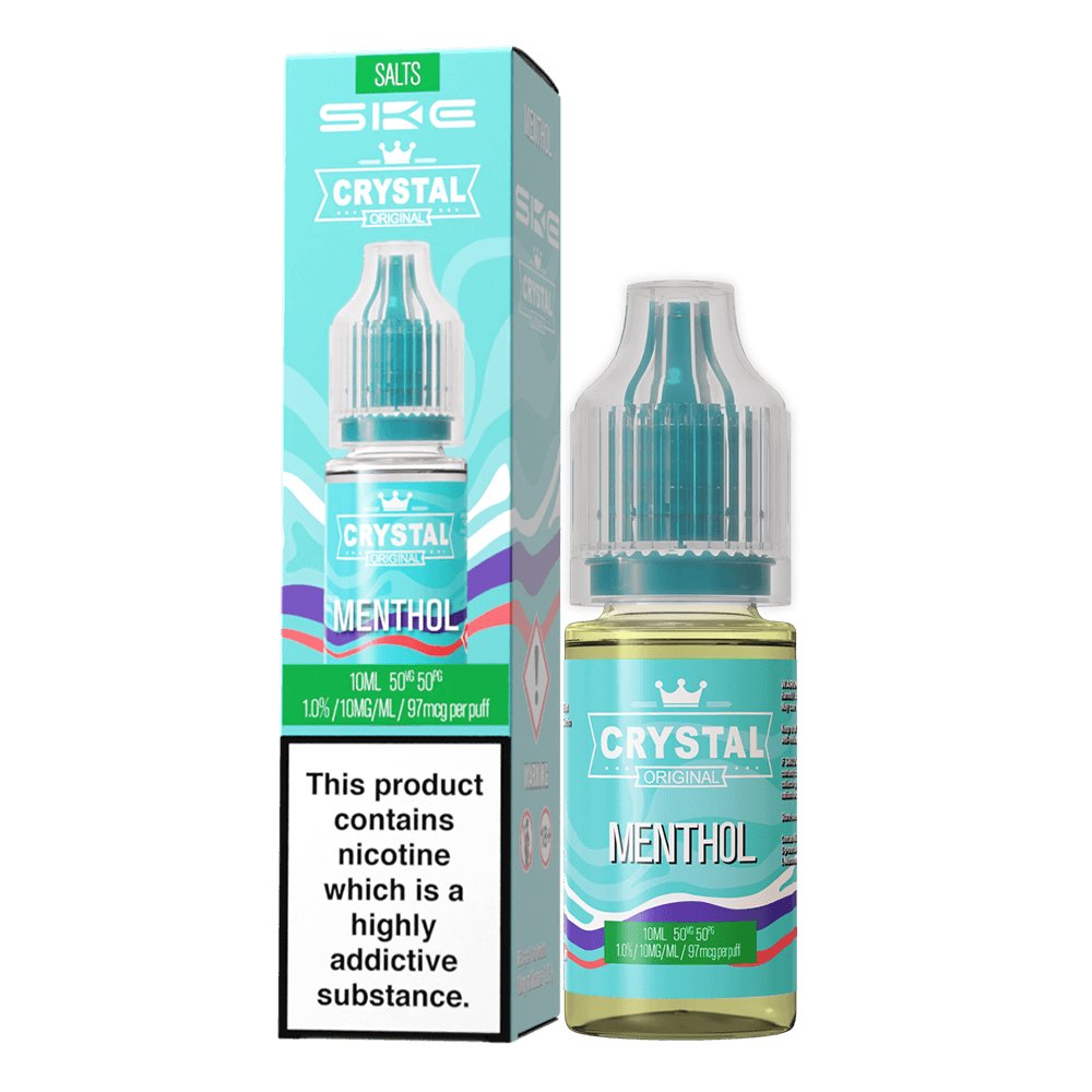 Ske Crystal Original Salts 10ml Nic Salts - Box of 10-Menthol *New*-vapeukwholesale