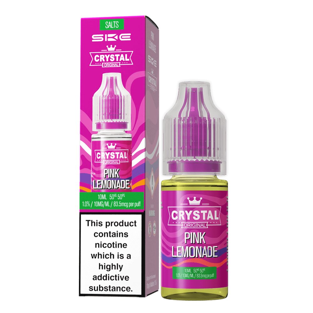 Ske Crystal Original Salts 10ml Nic Salts - Box of 10-Pink Lemonade-vapeukwholesale