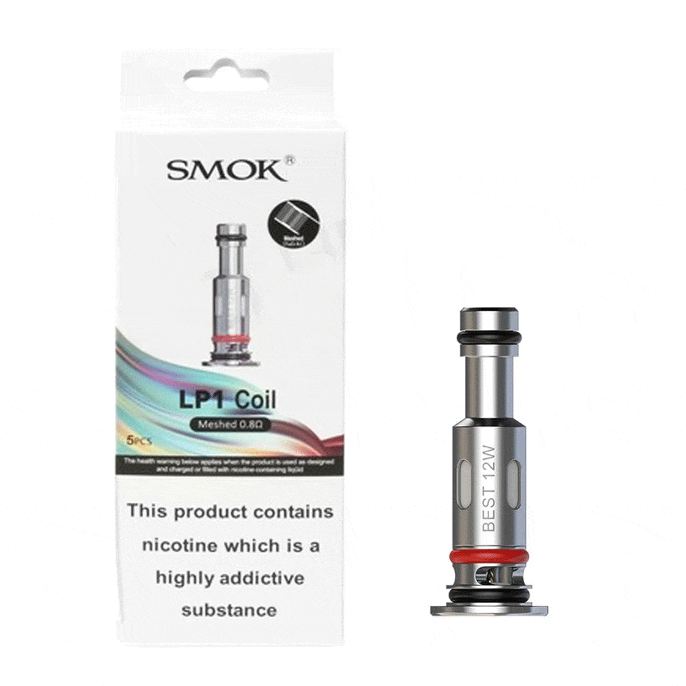 Smok LP1 Coils - 5Pack-0.8ohm Mesh-vapeukwholesale