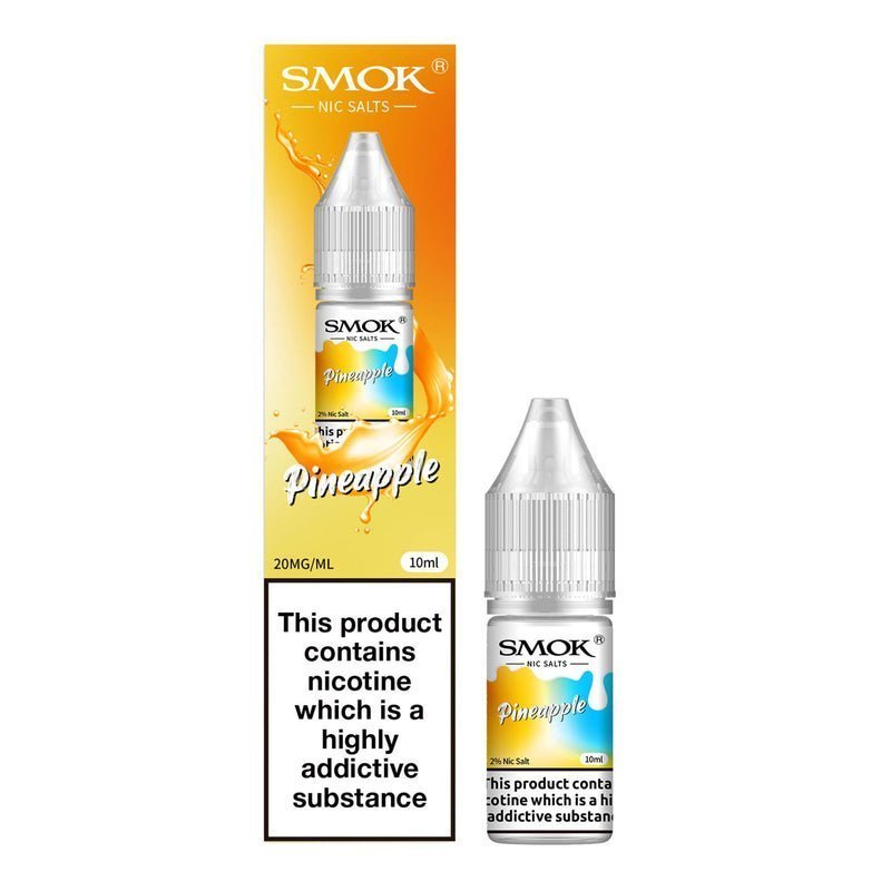 Smok Nic Salts 10ml E-liquids - Box of 10-Pineapple-vapeukwholesale