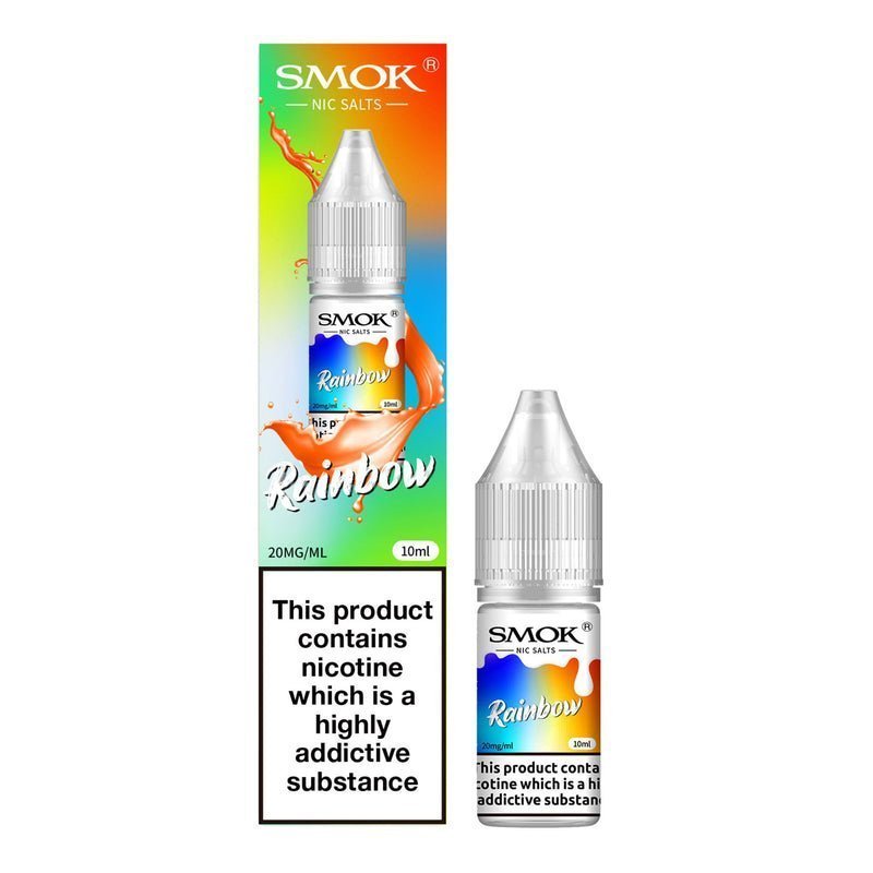 Smok Nic Salts 10ml E-liquids - Box of 10-Rainbow-vapeukwholesale