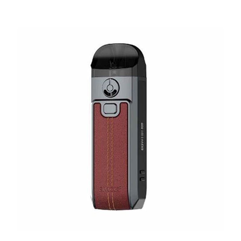 Smok Nord 4 Pod Vape Kit-Red Leather-vapeukwholesale