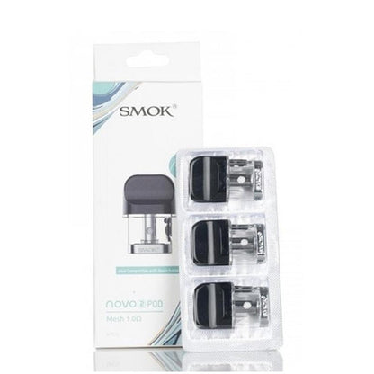 SMOK - NOVO 2 - POD / COILS-3x Mesh 1.0 ohm Pod-vapeukwholesale